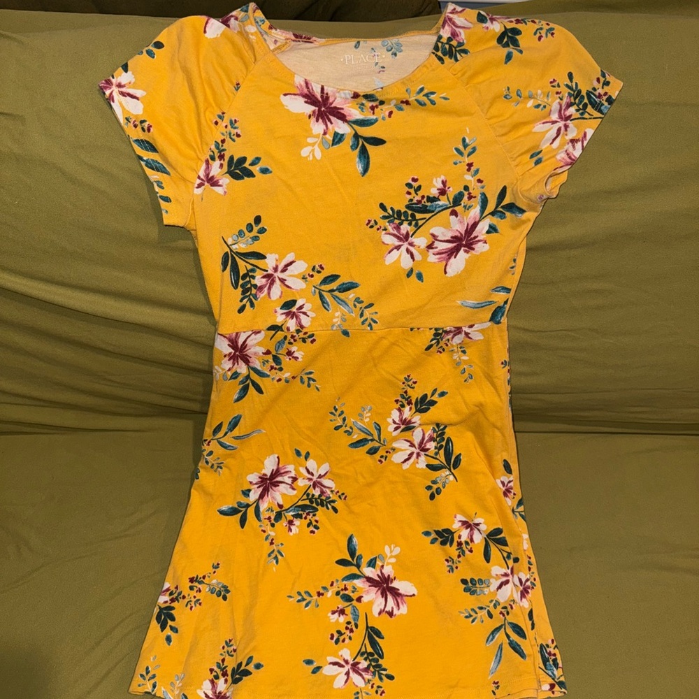 Children’s Place Girls 10-12 Floral Dress